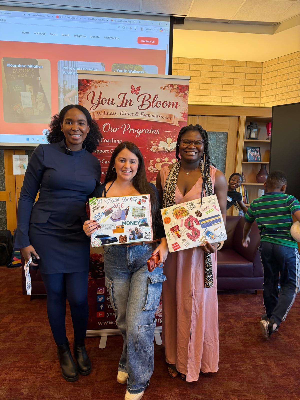 Celebrating wins event - community members sharing a meal